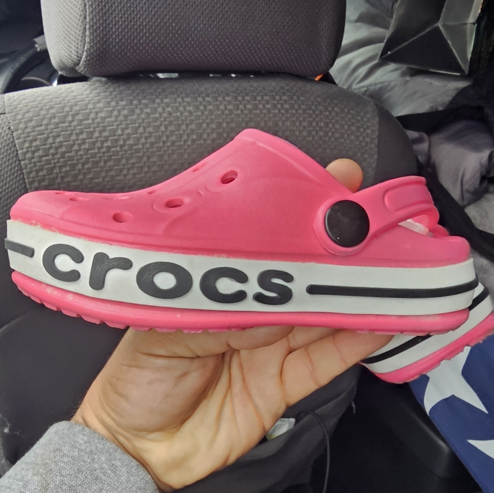 Crocs 27 pink for girl